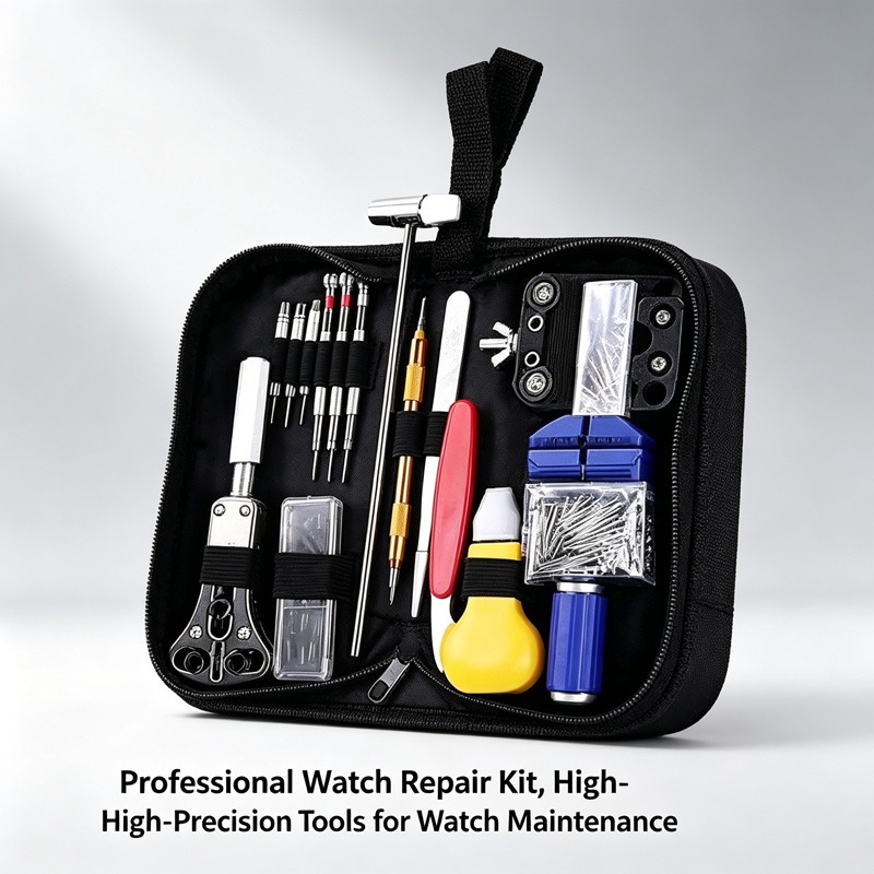 Tool Kit Strap Change - طقم أدوات إصلاح الساعات 147 قطعة،