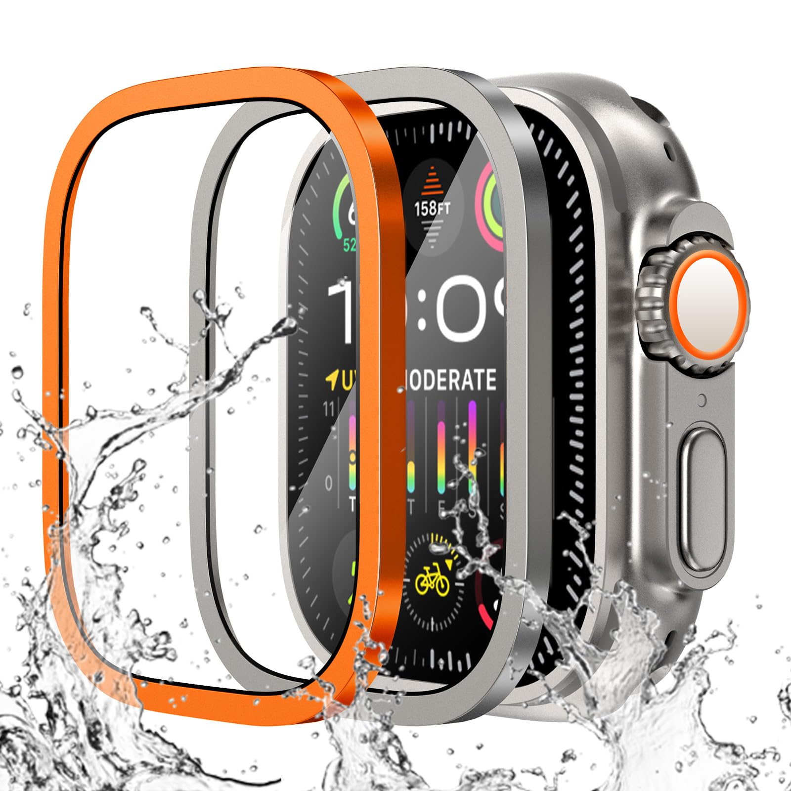 Apple Smartwatch Accessories - زجاج مقسى لساعة أبل الترا 49