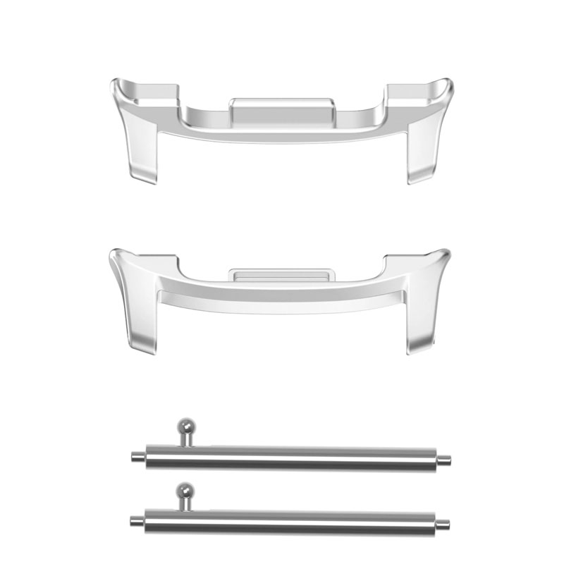 Watch Band Connector - 2 قطعة محول ساعة من الفولاذ