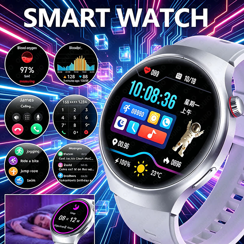 Smartwatch M Active - ساعة ذكية 2026 متعددة الأوضاع الرياضية
