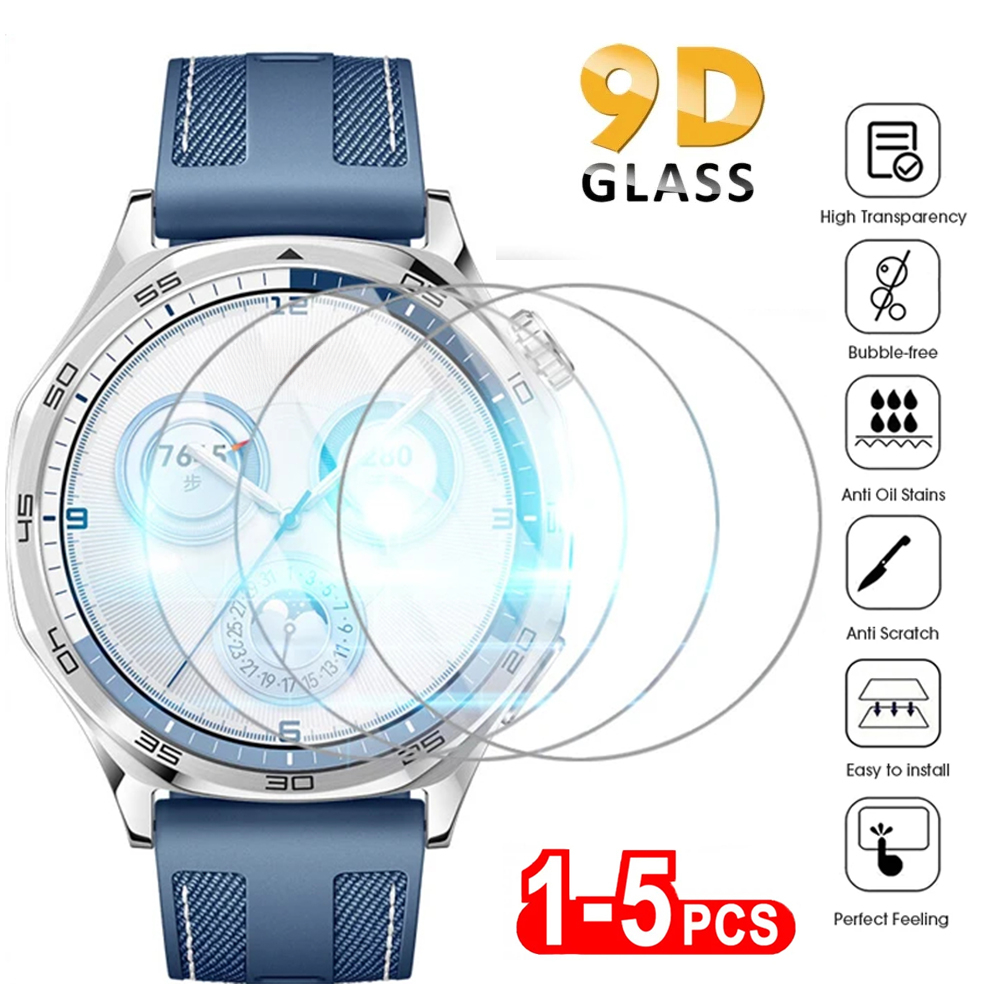 Huawei Smartwatch Accessories - واقي شاشة زجاجي لساعة هواوي GT5
