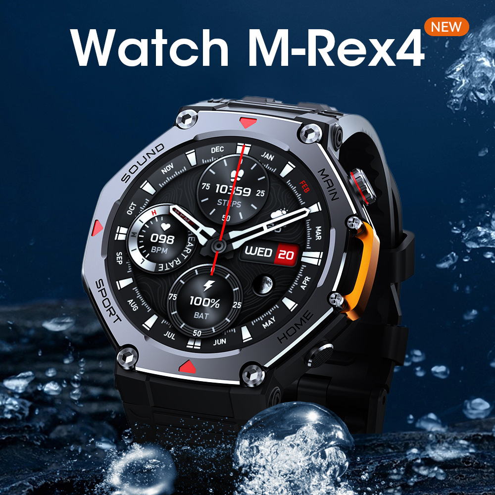 Smartwatch M Active - ساعة M REX4 الذكية للرياضة والصحة