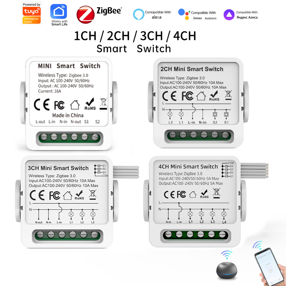 Smart Accessories - مفتاح ذكي من تويا زيجبي 3.0،