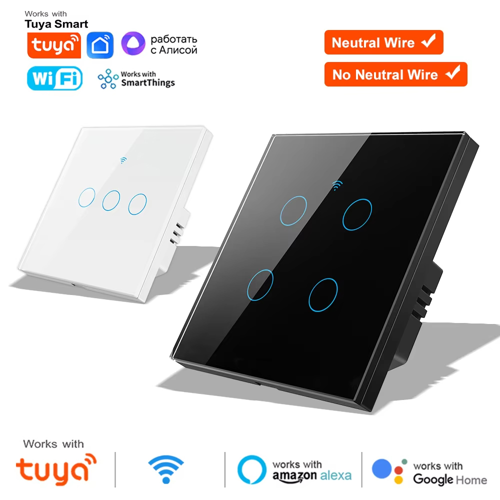 Smart Accessories - مفتاح إضاءة ذكي لاسلكي يعمل باللمس