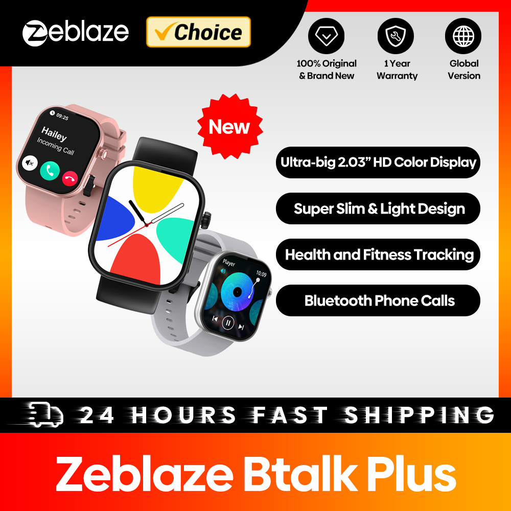 Smartwatch X12 - ساعة ذكية جديدة Zeblaze Btalk Plus
