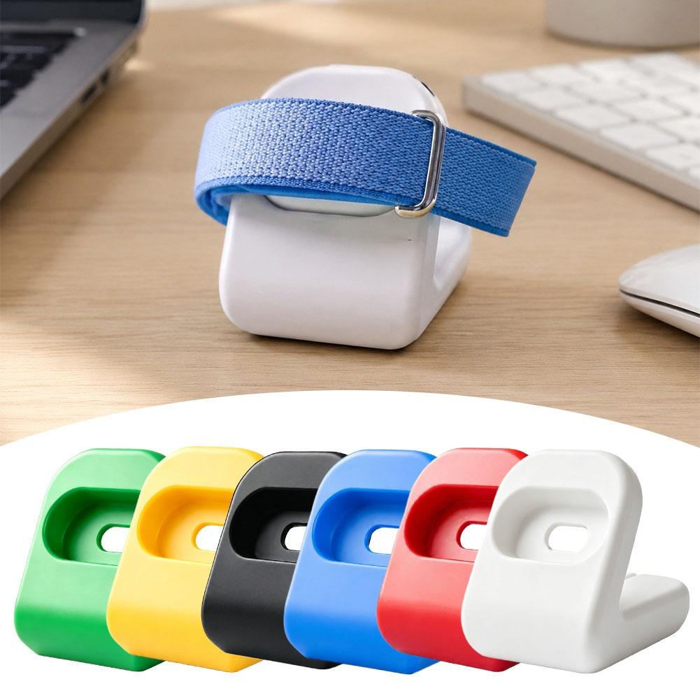 Smart Watch Accessories - حامل شحن لساعة فيتبيت الذكية المكتبية،