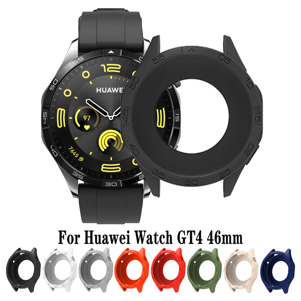 Huawei Smartwatch Accessories - حافظة واقية بغطاء سيليكون لهاتف haiwatu