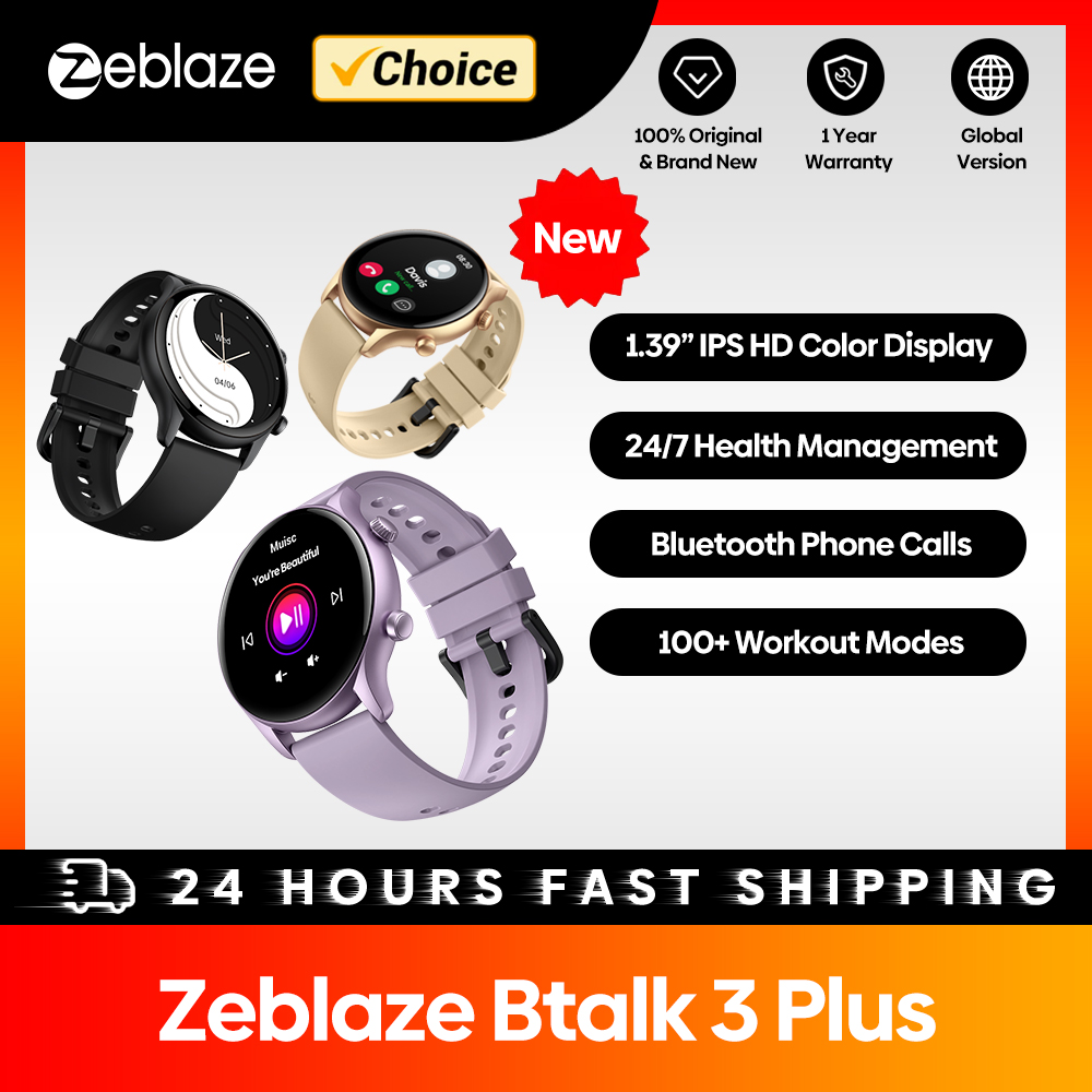 Smartwatch X12 - ساعة ذكية جديدة Zeblaze Btalk 3