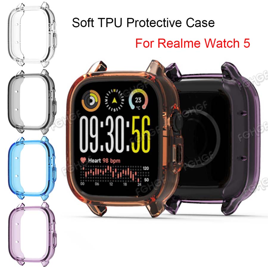 Watch Case Bumper - غطاء حماية لساعة Realme Watch 5،