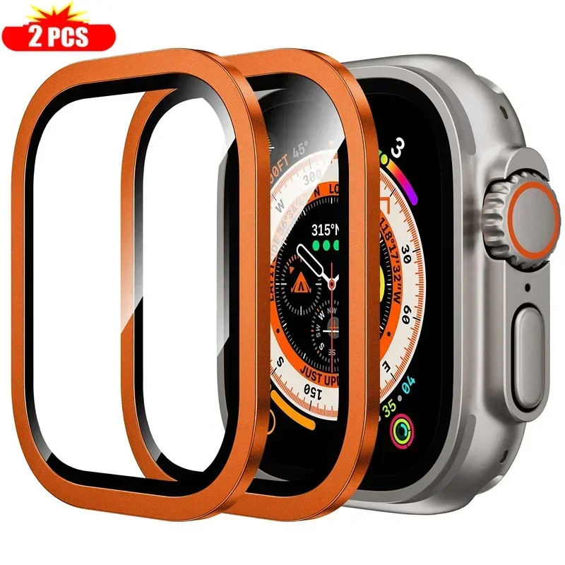 2 قطعة إطار معدني من التيتانيو - مراجعة Apple Smartwatch Accessories وسعره