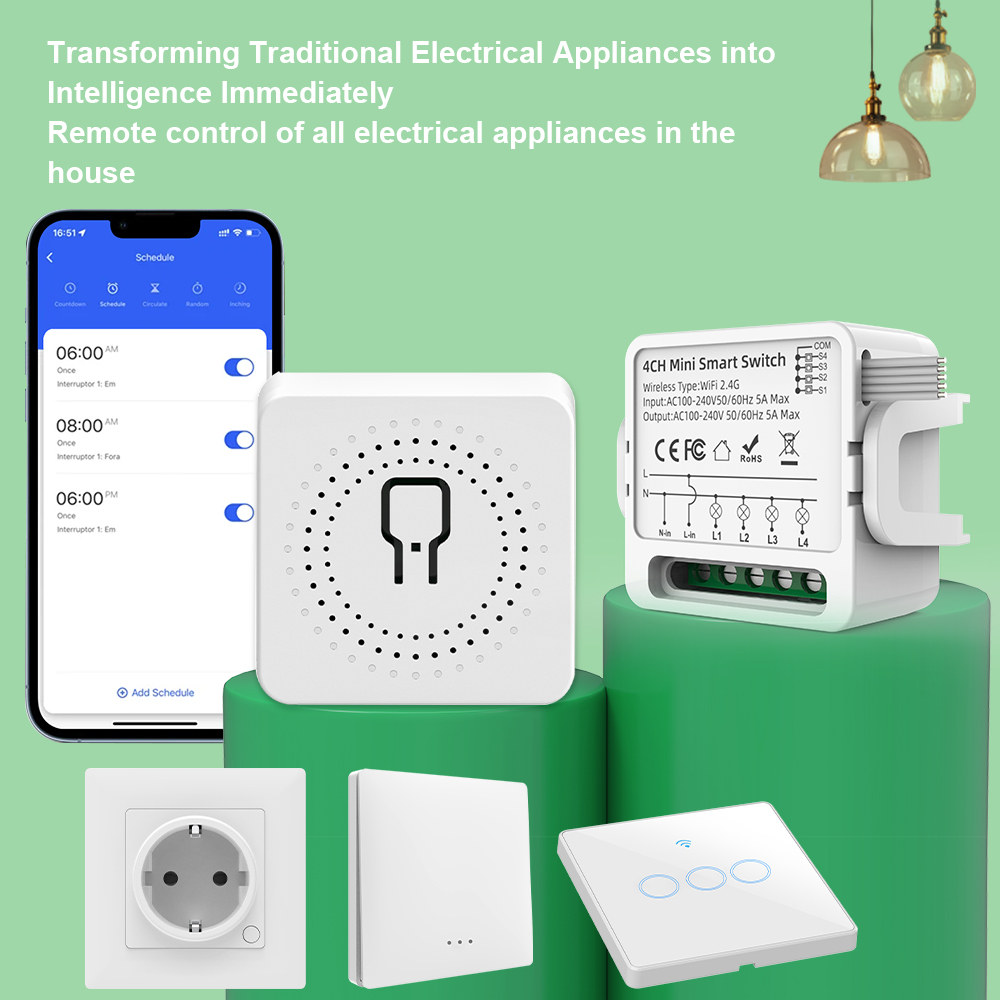 مفتاح تويا الذكي واي فاي 1/2/3 - مراجعة Smart Accessories وسعره