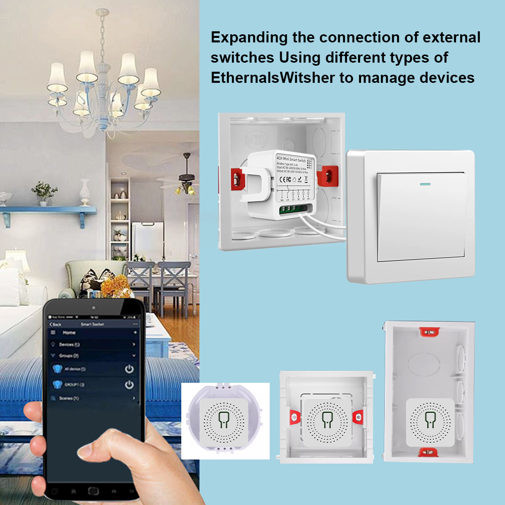 مفتاح تويا الذكي واي فاي 1/2/3 - مراجعة Smart Accessories وسعره