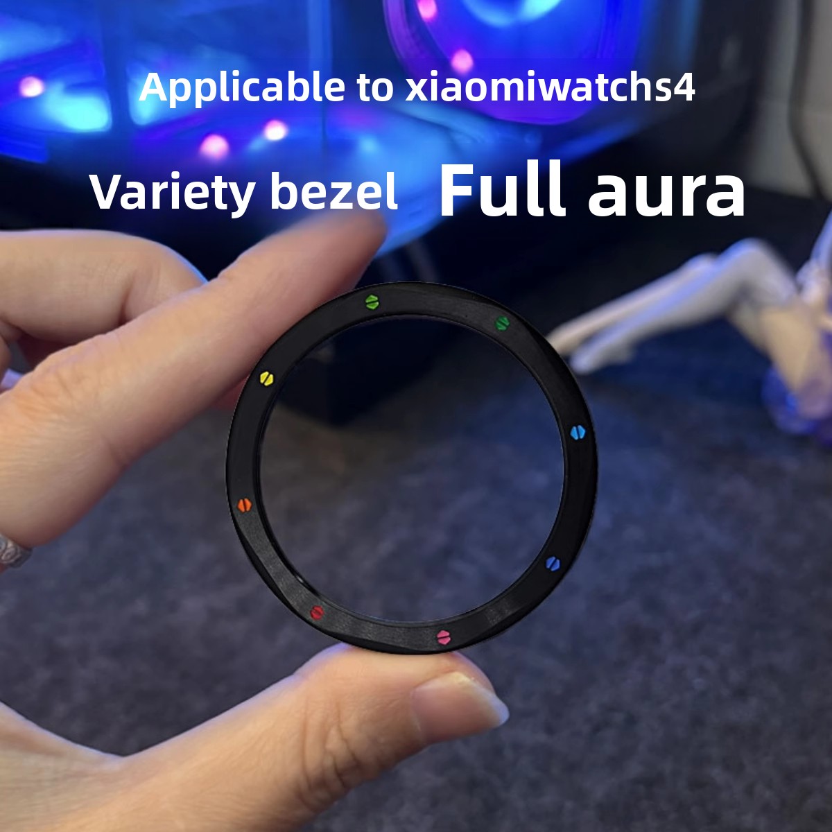 حلقة إطار معدنية لساعة شاومي،  - مراجعة Xiaomi Smartwatch S3 Accessories وسعره
