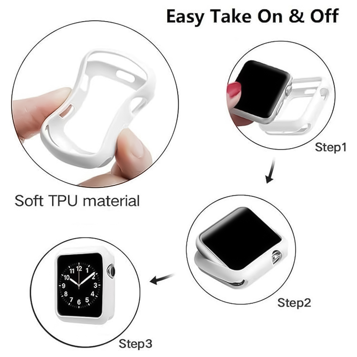 جراب سيليكون من البولي يورثان  - مراجعة Huawei Smartwatch Accessories وسعره