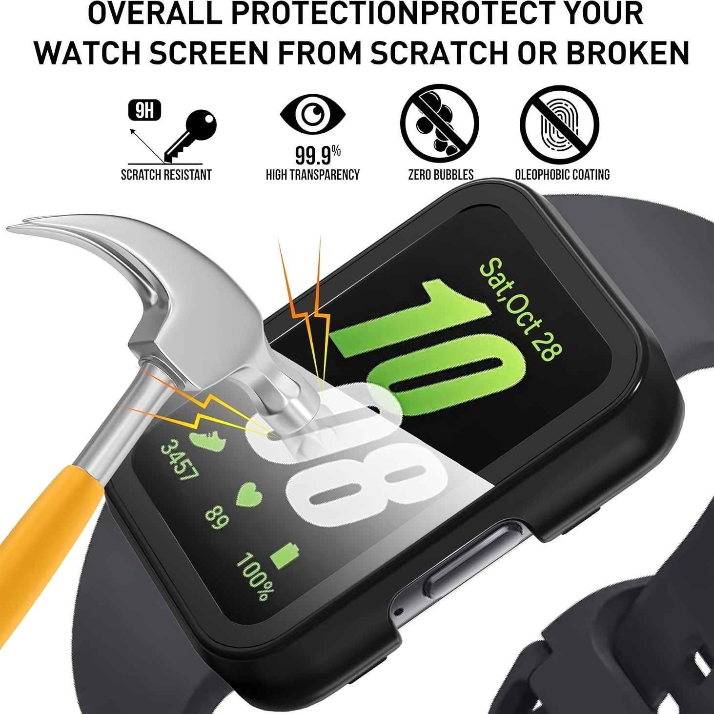 حافظة زجاجية لساعة سامسونج جال - مراجعة Watch Case Bumper وسعره