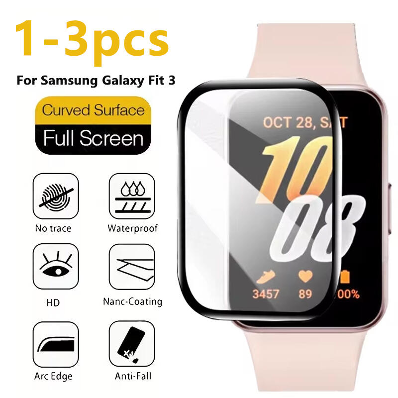 1-3 قطعة واقي شاشة لهاتف سامسو - مراجعة Samsung Smartwatch Accessories وسعره