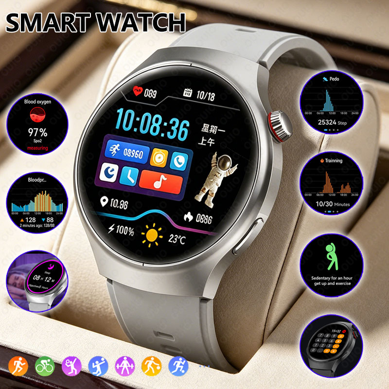 ساعة ذكية جديدة مع ميزة الاتصا - مراجعة Smartwatch M Active وسعره