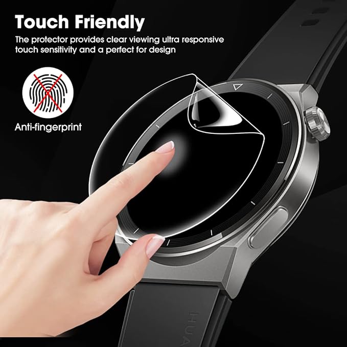 1-5 قطع من طبقة الهيدروجيل لسا - مراجعة Huawei Smartwatch Accessories وسعره