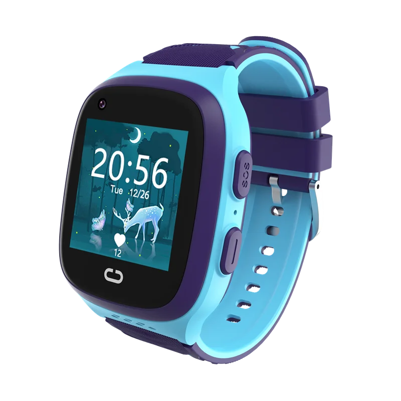 4G الاطفال Smartwatch SOS مقاو - مراجعة Smartwatch Id وسعره