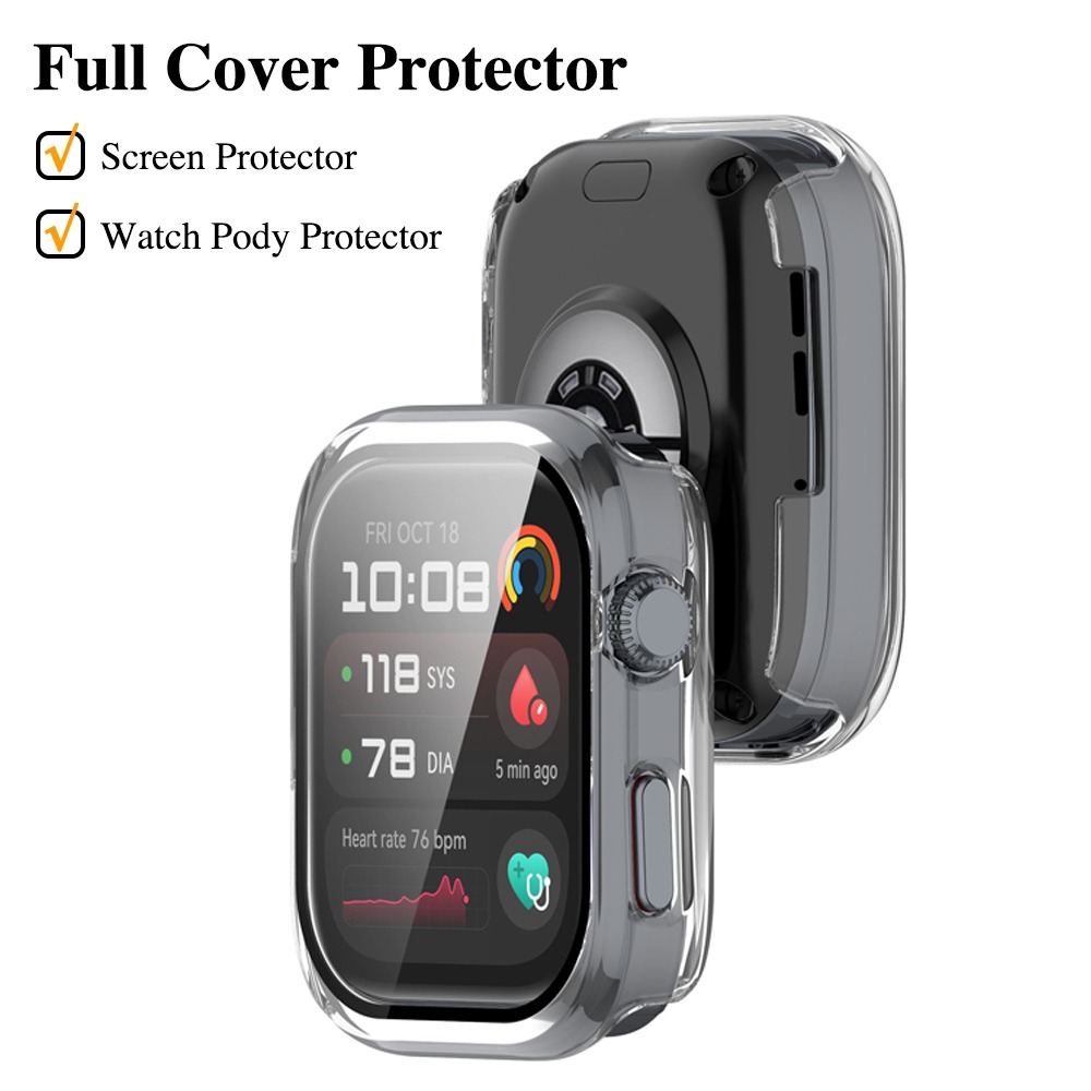 زجاج + حافظة لهاتف هواوي ساعة  - مراجعة Watch Case Bumper وسعره