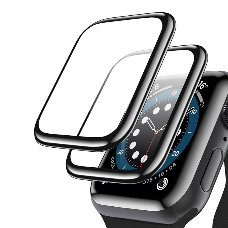 زجاج ناعم لساعة أبل واقي للشاش - مراجعة Apple Smartwatch Accessories وسعره