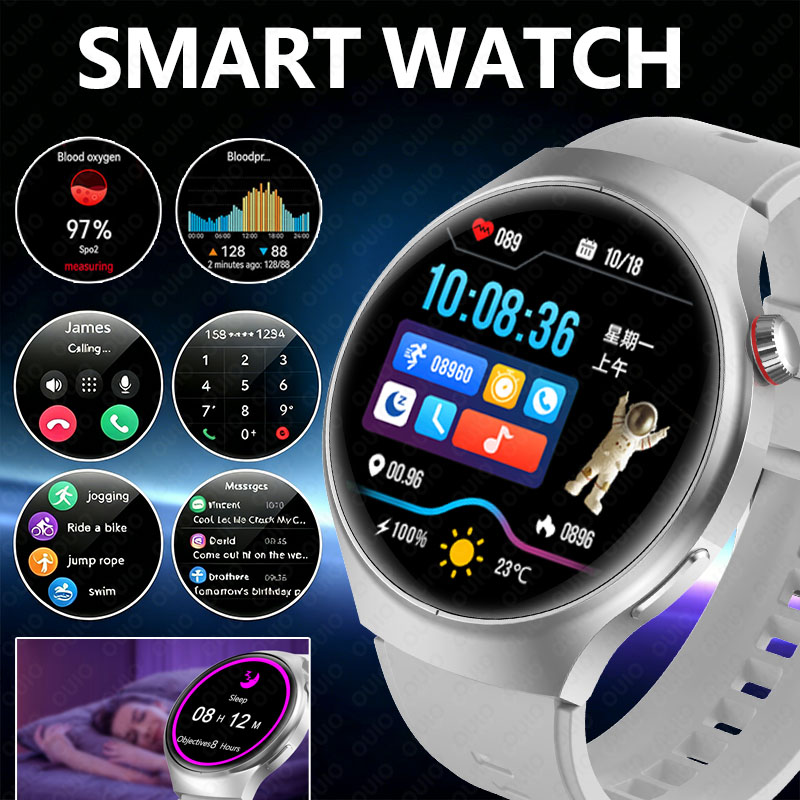 ساعة ذكية 2026 متعددة الأوضاع  - مراجعة Smartwatch M Active وسعره