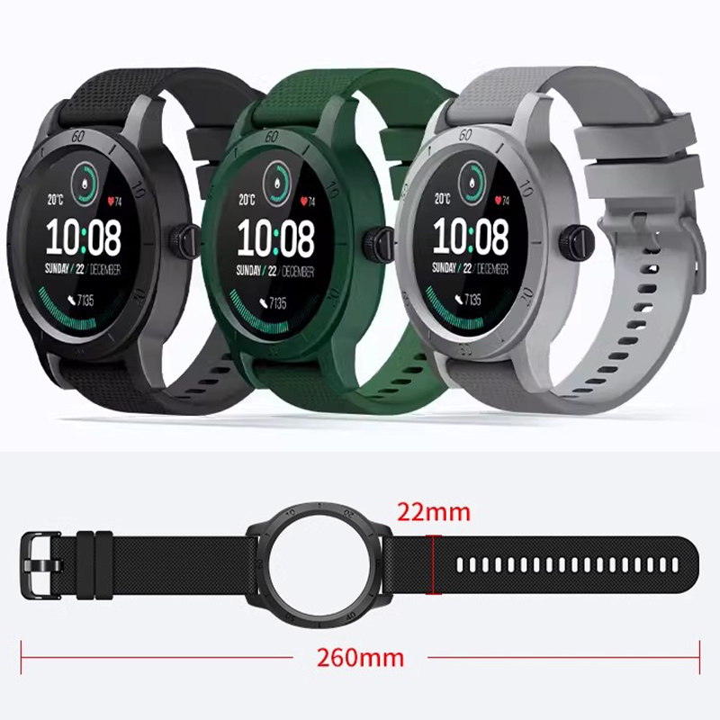 سيليكون حزام وميض الحال بالنسب - مراجعة Titan Smartwatch Accessories وسعره