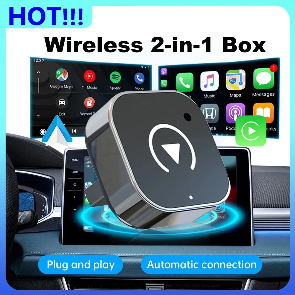 محول لاسلكي جديد لـ CarPlay وA - مراجعة Smartwatch Universal وسعره