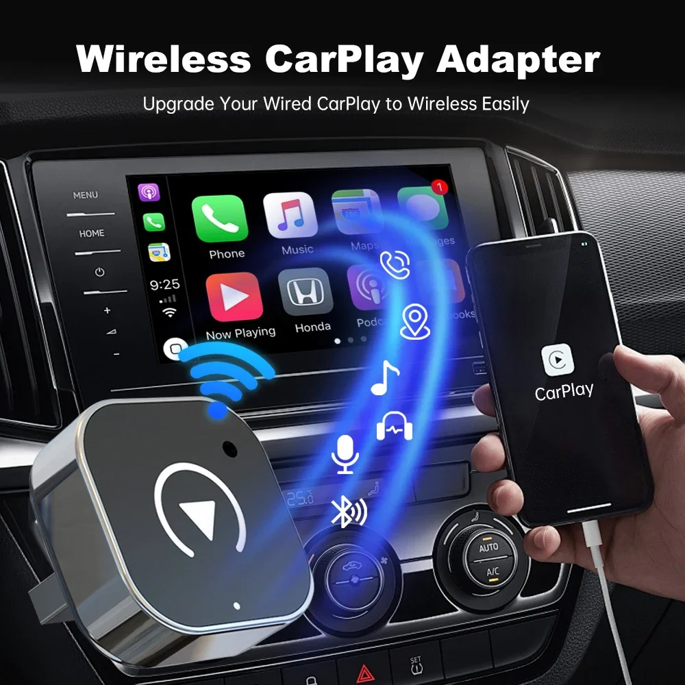 محول لاسلكي جديد لـ CarPlay وA - مراجعة Smartwatch Universal وسعره