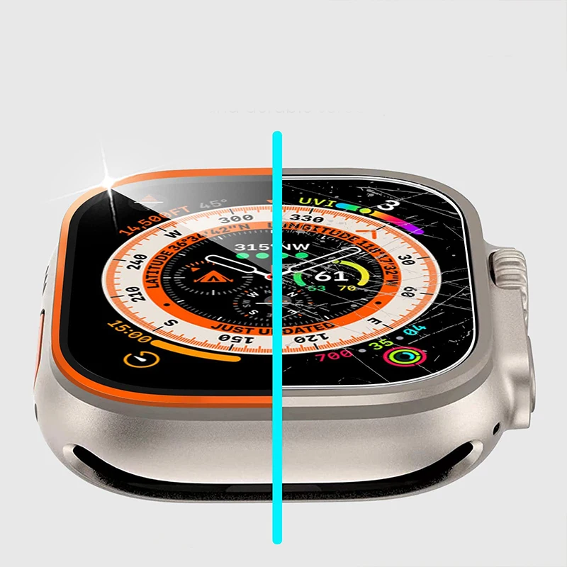 واقي شاشة من الزجاج المقسى لسا - مراجعة Apple Smartwatch Accessories وسعره