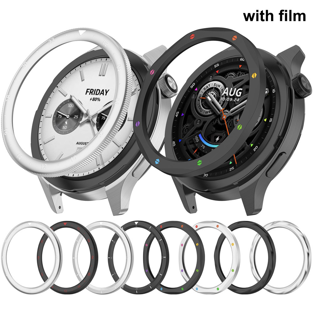 حلقة الحافة المعدنية لساعة Xia - مراجعة Xiaomi Smartwatch S3 Accessories وسعره