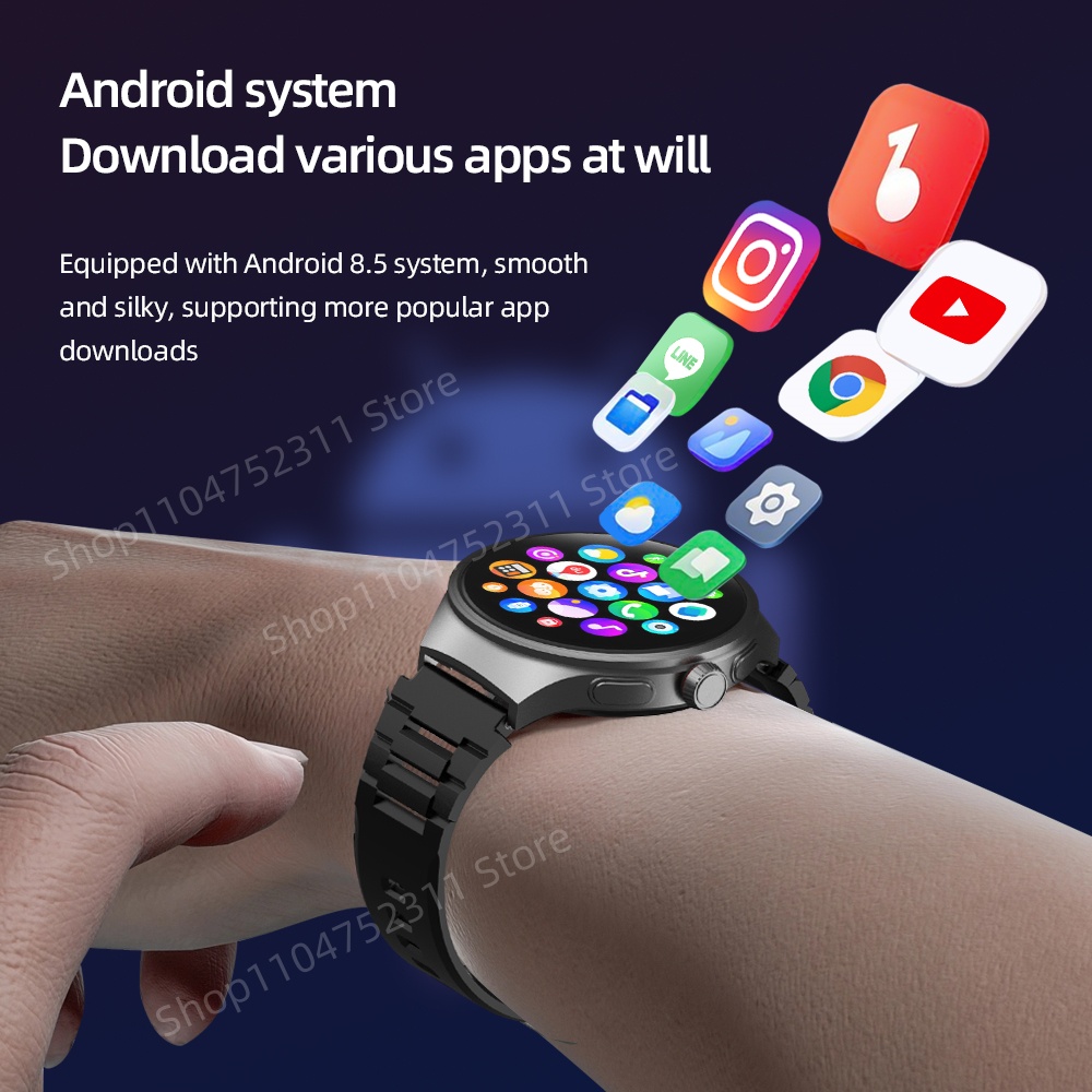 ساعة ذكية 512G VP50 مع كاميرا  - مراجعة Smartwatch Id وسعره