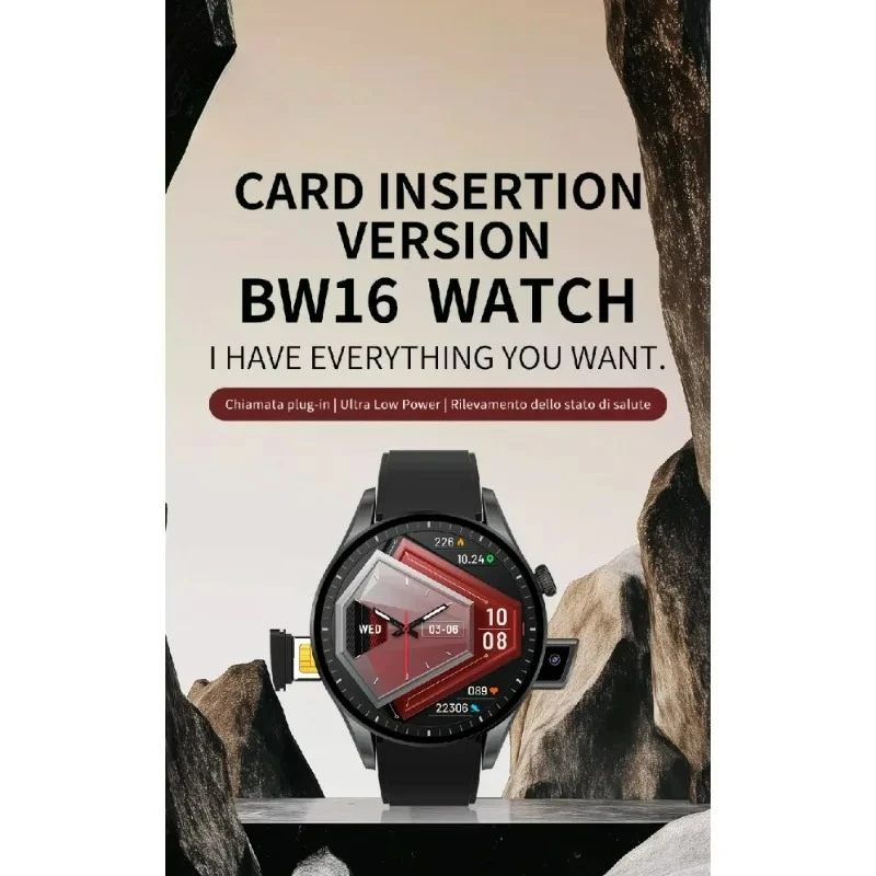 ساعة ذكية 4G جديدة BW16: WiFi  - مراجعة Smartwatch Id وسعره