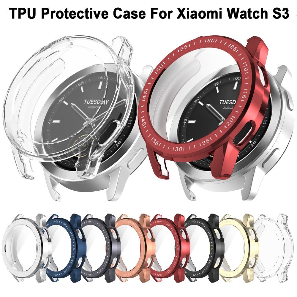 غطاء حماية كامل جديد من مادة T - مراجعة Xiaomi Smartwatch S3 Accessories وسعره