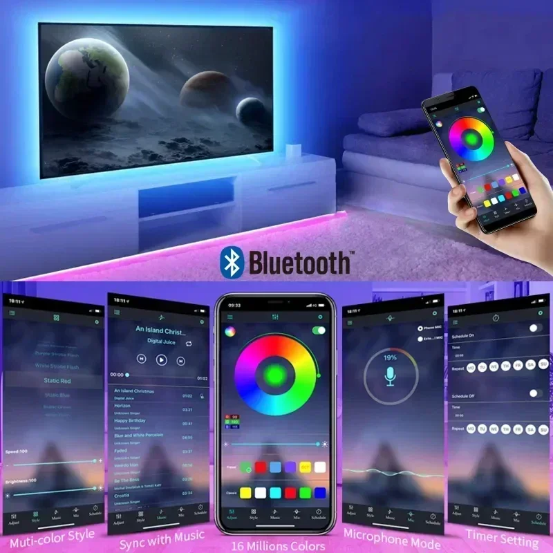 الذكية RGB LED الألعاب شرائط م - مراجعة Smart Accessories وسعره