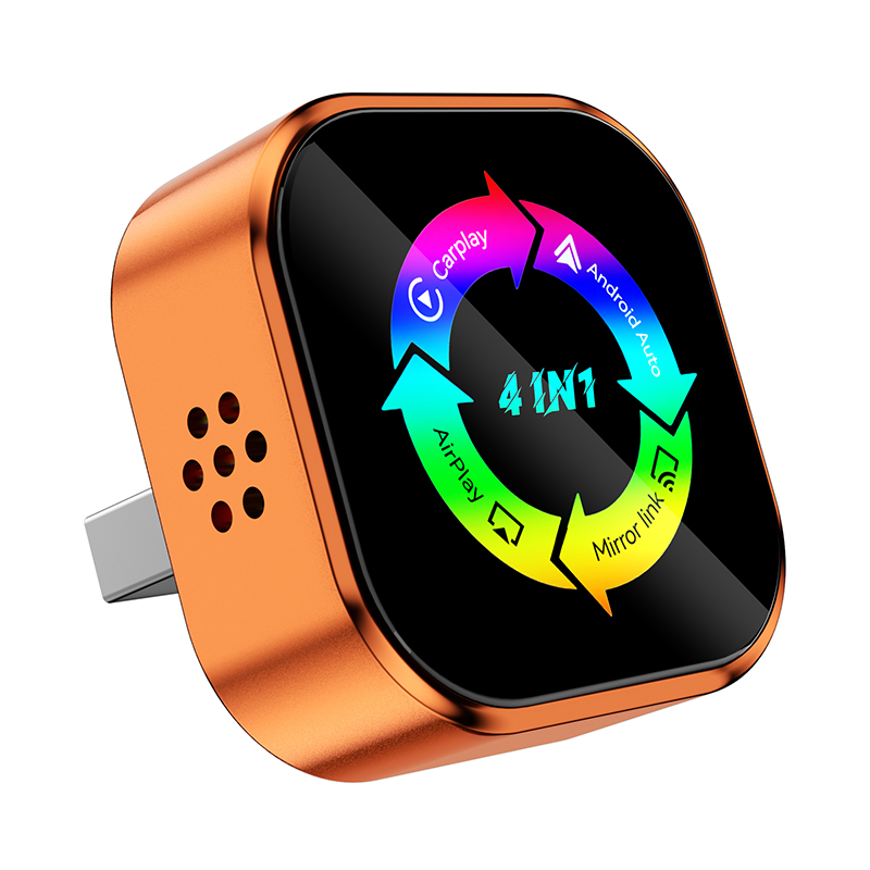 محول لاسلكي 4 في 1 لـ CarPlay  - مراجعة Smartwatch Universal وسعره