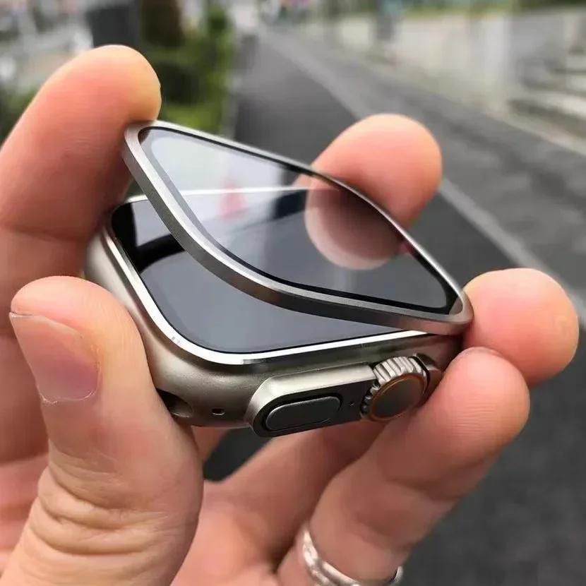 زجاج مقسى لساعة أبل الترا 49 م - مراجعة Apple Smartwatch Accessories وسعره