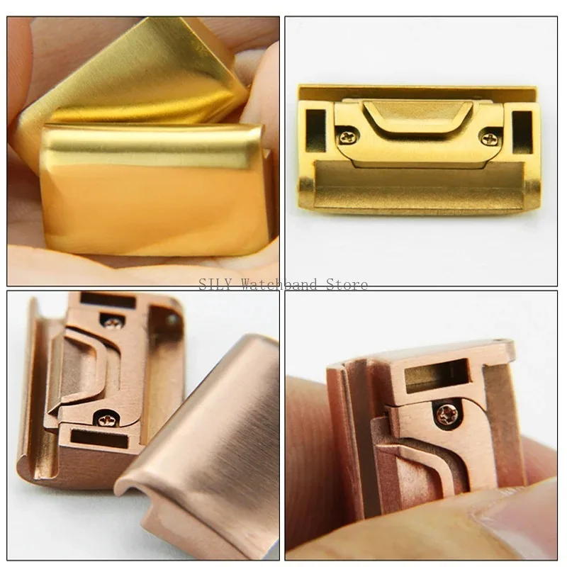 موصل أحزمة معدنية سريعة الملاء - مراجعة Watch Band Connector وسعره