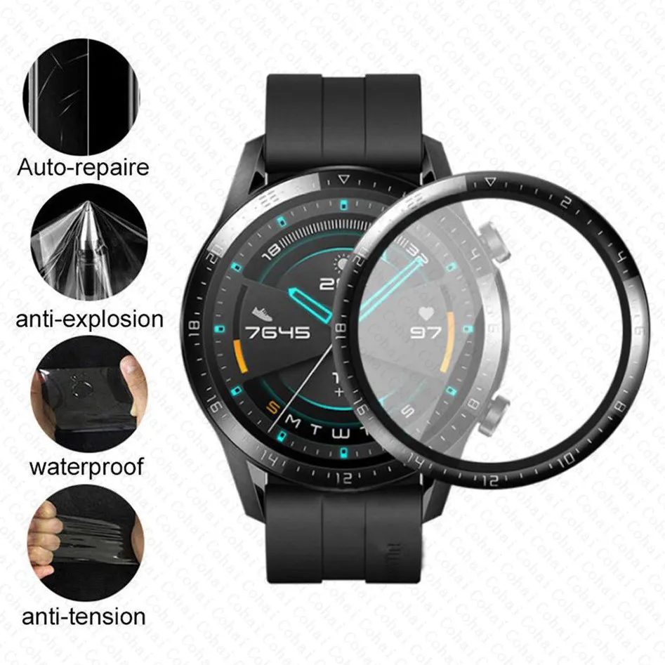 زجاج مقوى منحني الحواف 20D لسا - مراجعة Titan Smartwatch Accessories وسعره