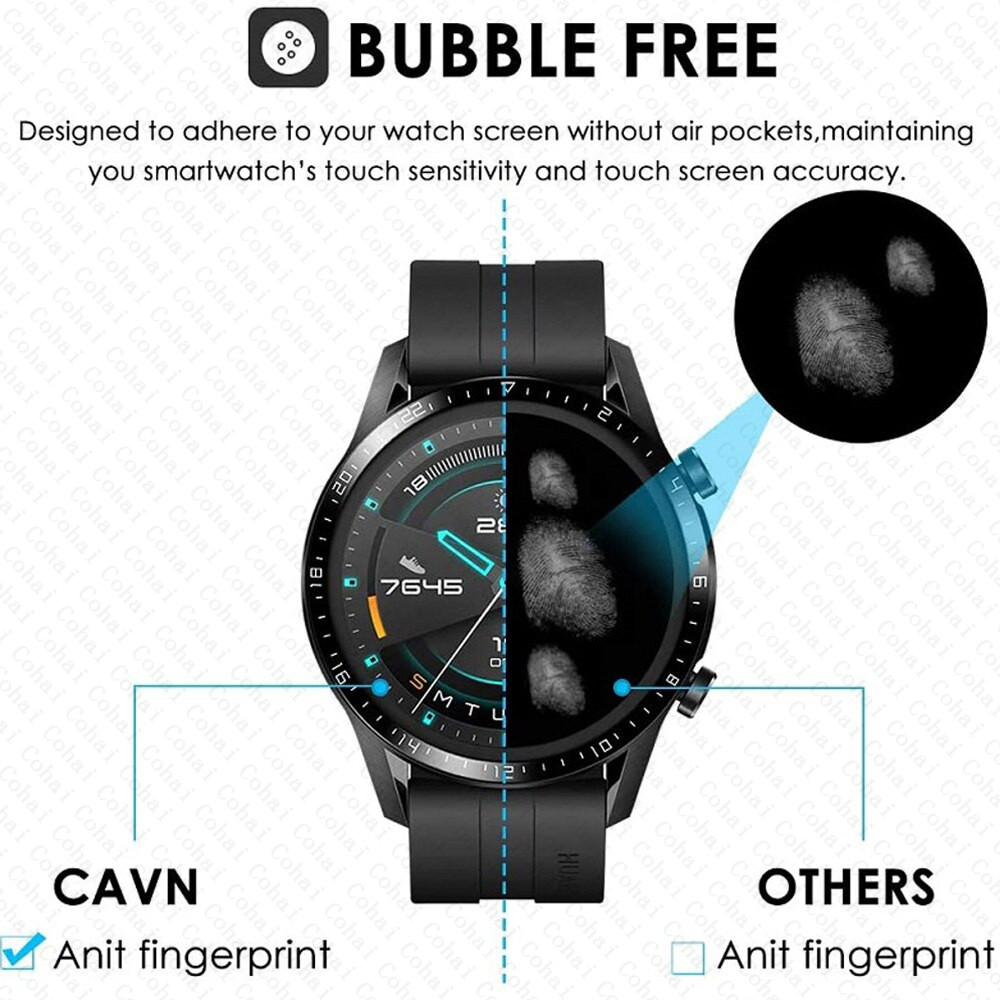 زجاج مقوى منحني الحواف 20D لسا - مراجعة Titan Smartwatch Accessories وسعره