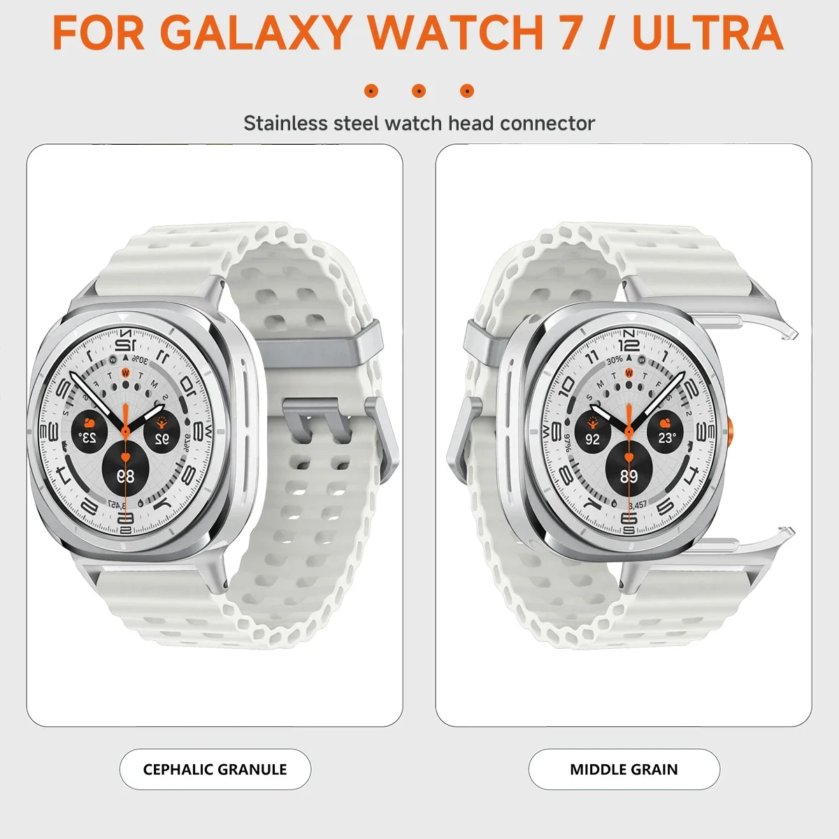 2 قطعة محول معدني حزام (استيك) - مراجعة Watch Band Connector وسعره