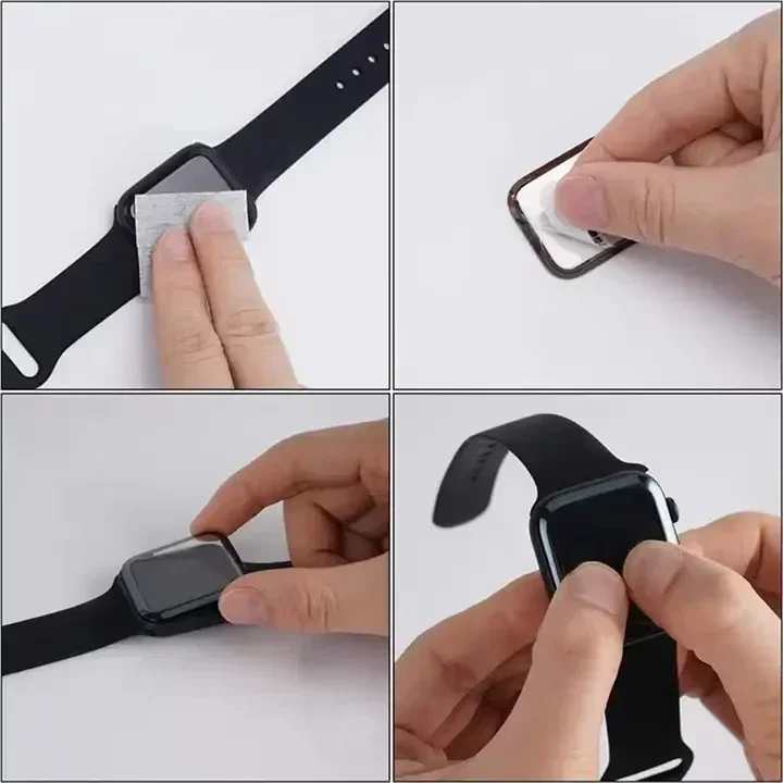 واقي شاشة لساعة أبل 44 مم 45 م - مراجعة Apple Smartwatch Accessories وسعره
