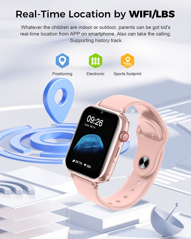 2025 ساعة ذكية للأطفال LBS الم - مراجعة Smartwatch Id وسعره