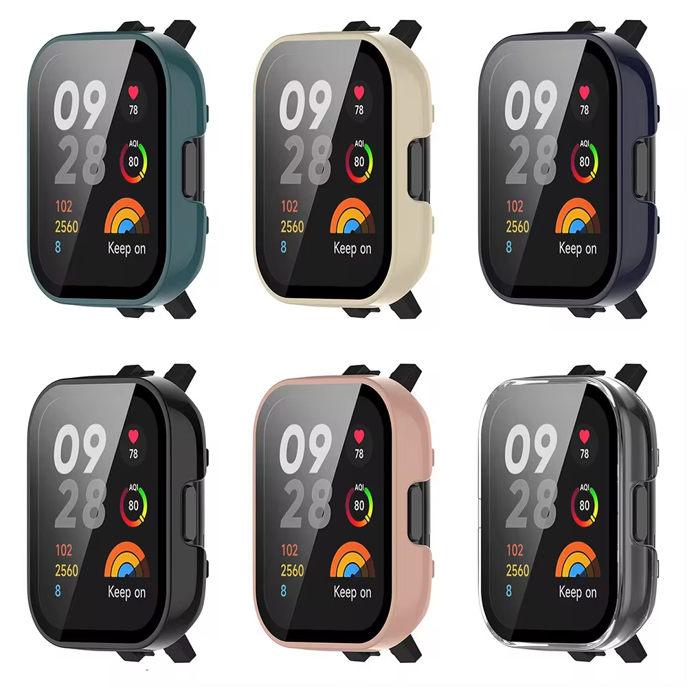 حافظة من الزجاج المقسى + غطاء  - مراجعة Watch Case Bumper وسعره