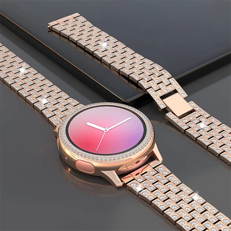 حزام الماس لساعة سامسونج جالاك - مراجعة Titan Smartwatch Accessories وسعره