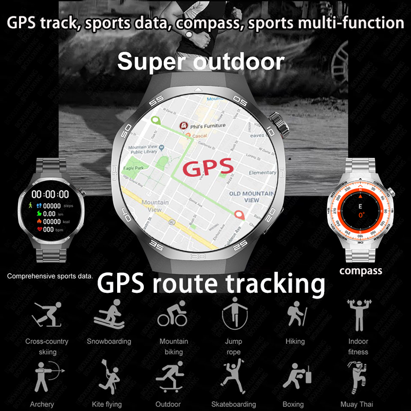 2026 جديد ساعة BOXUXING 5 ماكس - مراجعة Smartwatch Faces وسعره