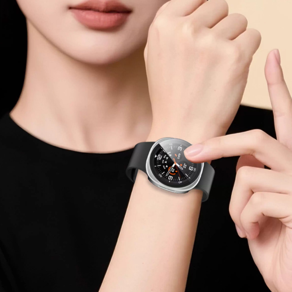 زجاج مقسى + حافظة لهاتف سامسون - مراجعة Samsung Smartwatch Accessories وسعره