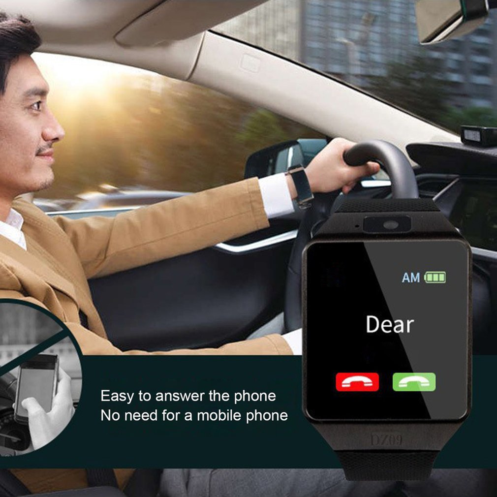ساعة ذكية DZ09 بشاشة لمس وكامي - مراجعة Smartwatch Id وسعره