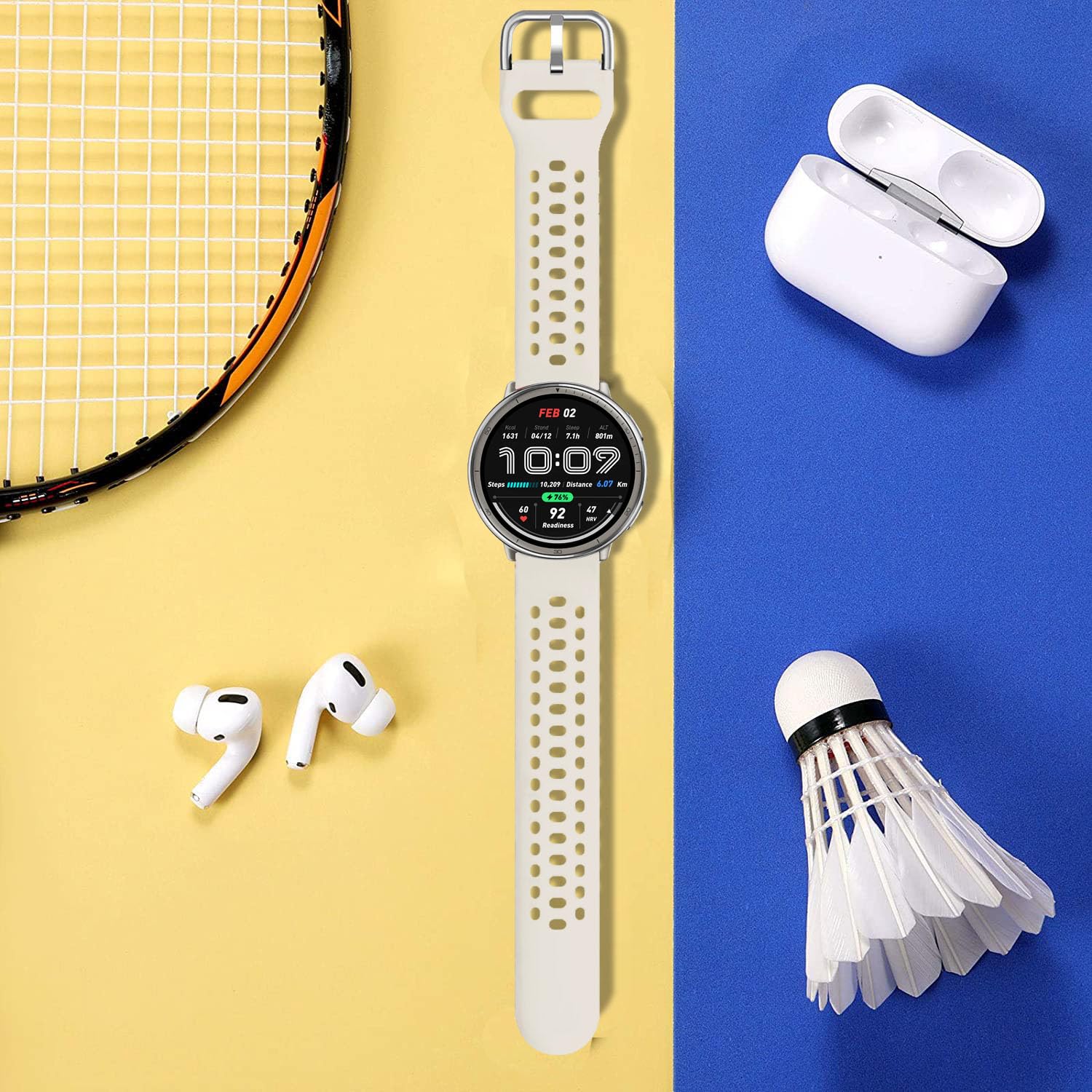 20 مللي متر حزام ل Amazfit نشط - مراجعة Titan Smartwatch Accessories وسعره