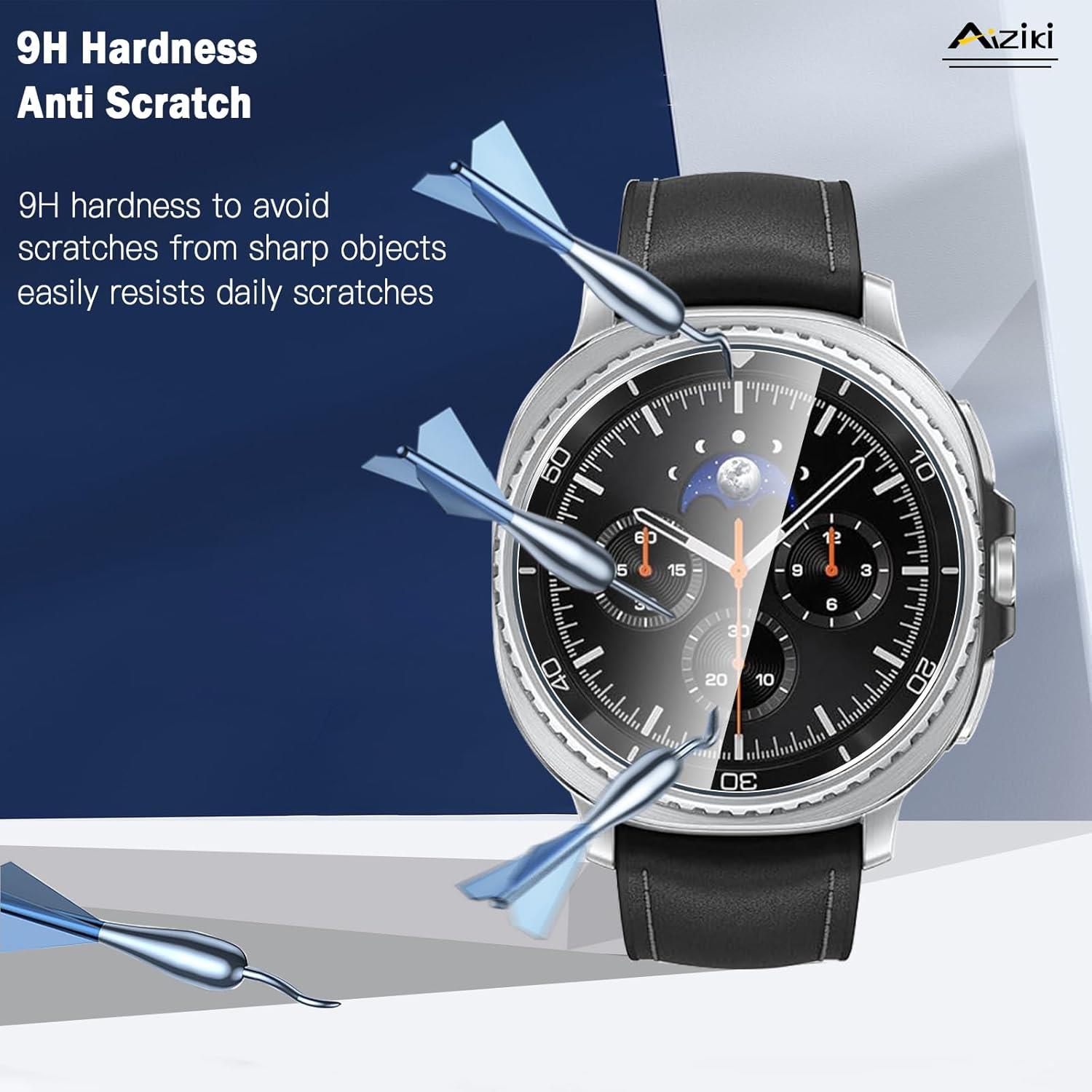 الزجاج المقسى لساعة سامسونج جا - مراجعة Samsung Smartwatch Accessories وسعره